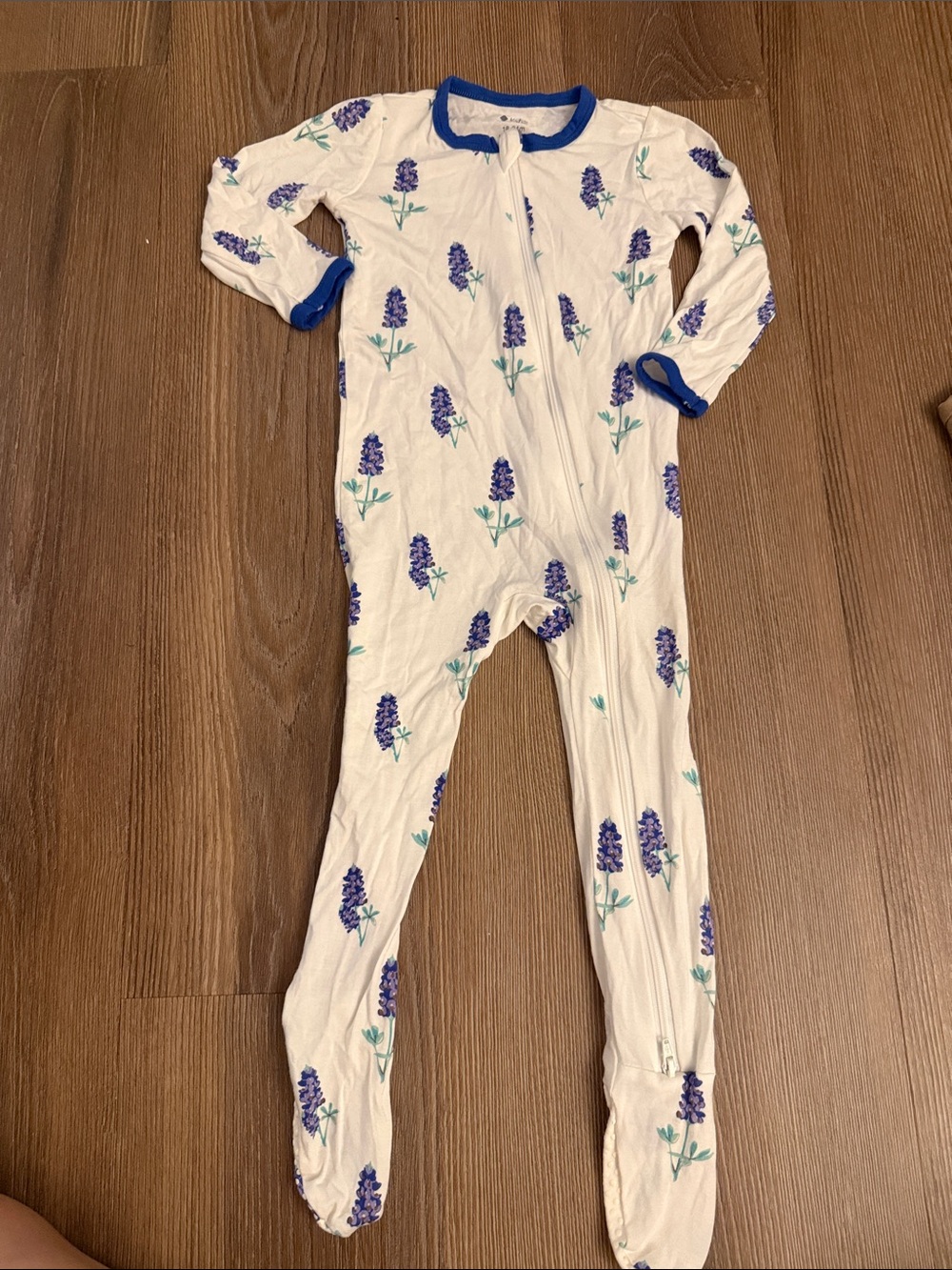 Kyte baby bamboo Zippered Footie 18-24m